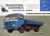 Publicidade de julho de 1960 para o caminhão LP-321.