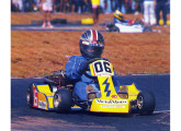 Kart Metalmoro em competição: campeão brasileiro Júnior de 1987, tendo Marcelo Ventre ao volante (fonte: 4 Rodas). 
