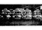 Parte da frota de dez carros fornecidos à Viação Alpha, do Rio de Janeiro (RJ), em novembro de 1962.