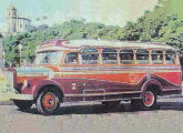 Lotação da empresa carioca Estrela em rara imagem colorida da década de 50 (fonte: site toffobus).