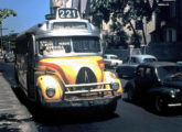 A mesma composição Magirus-Metropolitana, fotografada em 1956 na frota da Castelo Auto-Ônibus, do Rio de Janeiro (RJ) (fonte: rodrigomattar.grandepremio).