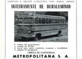 Publicidade Metropolitana de agosto de 1957.