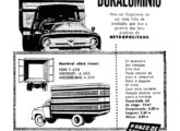 Em 1959 a Metropolitana decidiu entrar no mercado de carrocerias-baú para caminhões, mas a tentativa não teve sucesso; este anúncio de jornal é de novembro daquele ano.