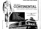 Propaganda de outubro de 1960 para o modelo Continental-LP.