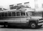 Lotação Chevrolet nacional, no final da década de 50 utilizado no transporte de longa distância pela Viação Real Expresso, de Uberlândia (MG) (fonte: Endrigo Rodopax).