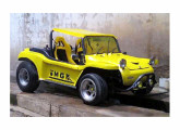 Segunda versão do buggy MGK, ano 1982, com para-lamas traseiros; emplacado em São Mateus (ES), o carro se encontrava à venda pela internet em 2010 (fonte: site mercadolivre).	