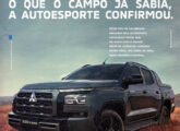 Propaganda de junho de 2025 registrando a escolha da Triton, pela revista Autoesporte, como melhor picape média do mercado.