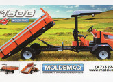 Propaganda de abril de 2015 anunciando a nova carreta agrícola TM 1500 4x4.