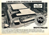 Propaganda institucional do final de 1975, dando conta da inauguração de nova fábrica da Moto-Peças em Sorocaba (SP).