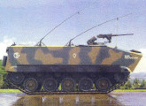 Primeiro protótipo do blindado Charrua, da Moto Peças (fonte: site ufjf). 