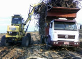 Carregadeira Motocana recolhendo cana em fazenda de São Francisco de Itabapoana (RJ) (foto: Paulo Guimarães Carvalho).