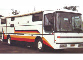 Motor-home de 1997 utilizando carroceria Marcopolo Viaggio. 