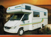 Motor-home de 2007 sobre chassi-cabine Sprinter.