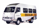 Micro-ônibus Agrale escolar, fabricado pela Multivan. 