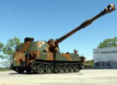 Um dos 32 obuseiros autopropelidos M109 A5+BR modernizados pela BAE para o Exército Brasileiro em 2025 (fonte: portal defesaaereanaval).