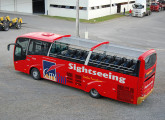Ônibus turístico panorâmico projetado para o Rio de Janeiro em 2010. 