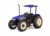 Trator New Holland TL95E, com motor MWM de 98 cv. 