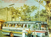 Nicola/LP em publicidade de 1963 da empresa paraguaia Rapido Yguazu, anunciando a rota internacional, com três viagens semanais, entre Assunção e Rio de Janeiro. 