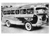 Primeira carroceria metálica Nicola, fabricada em 1952. 