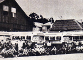 A primeira fábrica da Nicola, no centro de Caxias do Sul, em meados da década de 50. 