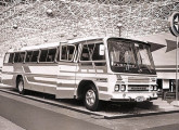 O novo rodoviário Nimbus, lançado em 1971; a imagem mosta o modelo exposto no VIII Salão do Automóvel, no ano seguinte (fonte: Isaac Matos Preizner).    