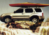 SUV XTerra, também de 2003; buscando explorar o potencial "aventureiro" de seus carros, as campanhas publicitárias da Nissan sempre apresentavam-nos em situações radicais e em meio a ambientes naturais atraentes.  
