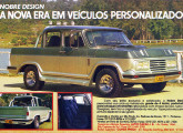Kit de transformação para picapes Chevrolet, comercializado pela Nobre Fibra Car em 1984. 