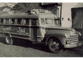 Chevrolet 1948-53 com carroceria rodoviária operando a rota Panambi-Ijuí, no noroeste do Rio Grande do Sul (fonte: portal showroomimagensdopassado).