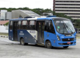 Já emplacado, aqui o micro anterior aparece em serviço, operado pela cooperativa CooperFort (foto: José Geyvson da Silva / onibusbrasil).