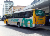 Um BepoBus Città sobre chassi Volkswagen da operadora Anversa, de Bagé (RS) (foto: LEXICAR).