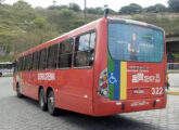 Vista posterior de outro ônibus da Borborema da mesma série (foto: Anderson Pereira da Silva / onibusbrasil).