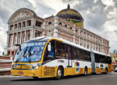 Um dos 70 articulados Neobus-Volvo agregados à frota urbana de Manaus (AM) a partir de 2011 (fonte: site fortalbus).