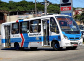 Thunder+ em chassi Mercedes-Benz operado no transporte coletivo urbano pela Viação Nossa Senhora da Penha, de Mesquita (RJ) (foto: Matheus Souza / onibusbrasil).