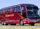 New Road 380 em chassi Mercedes-Benz O500 RSD operado pela Kopereck Turismo, de Pelotas (RS) (fonte: portal busologosdosul).