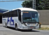 New Road 340 com a mesma mecânica Volvo B270F, este pertencente à empresa Falcão Real, de Salvador (BA) (foto: Mairan Santos / onibubrasil). 