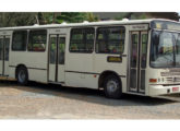 Neobus Mega de três portas, desmobilizado em 2010 pela Coletivo Rodovel, de Blumenau (SC) (fonte: portal valebus). 