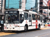 Outro trólebus Neobus da CMTC, com portas à esquerda e nova pintura (foto: Jorge Françozo de Moraes / sptrans).