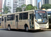 New Mega em chassi OF-1724 da Viação Santo Ângelo, de Colombo (PR), operando no sistema integrado metropolitano de Curitiba (fonte: Jorge A. Ferreira Jr.).