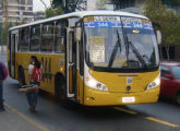 Spectrum em chassi Mercedes-Benz OH, em 2006 no transporte público de Santiago, Chile (foto: Daniel Larenas / chilebuses).