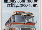 Ônibus Nicola em capa de material publicitário da Magirus-Deutz. 