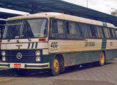 Diplomata da década de 70, fotografado 20 anos depois, em 1995, na estação rodoviária de Florianópolis (SC); prova de justa reputação de resistência e qualidade da marca, o carro da imagem, sobre chassi Mercedes-Benz LP, pertenceu à Empresa Santa Terezinha (foto: João Marcos Nascimento / egonbus).