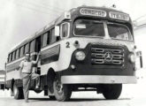 Mercedes-Benz L-312 equipado com uma das primeiras carrocerias tipo coach da Nielson; o veículo pertenceu ao Expresso Osmar Onofre, de Penha (SC) (fonte: portal egonbus).
