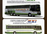 Propaganda de dezembro de 1984 comunicando o lançamento da da Série Diplomata 300, iniciada pelo high-deck 380 (fonte: João Luiz Knihs).