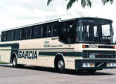 O sempre imponente Volvo Diplomata 350 - mais um Nielson na frota da Viação Garcia (fonte: Isael Elias Pereira de Lima).