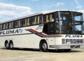 Diplomata 380 sobre Volvo B10M para a operadora internacional Pluma, de Curitiba (PR) (fonte: Alexsandro Mercy / onibusbrasil).