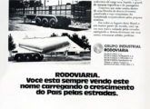 Nova propaganda do Grupo Rodoviária, de outubro de 1975, já agora dando destaque às carrocerias Nimbus.