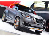 Nissan Kicks Concept, apresentado no Salão do Automóvel de 2014.