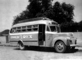 Ford 1942-47 da Empreza Rex (atual Cia. Rex de Transportes), de Lages (SC) (fonte: Marcos Jeremias / showroomimagensdopassado).