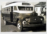 Ônibus rodoviário de Sarandi (RS), nos anos 50 atendendo a região setentrional do Estado (fonte: Ivonaldo Holanda de Almeida).