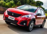 Primeiro facelift do Peugeot 2008, revelado em maio de 2019.